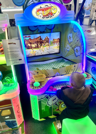 Детский игровой аппарат "Супер мяч"